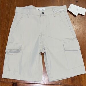 Kids' Classic Beige Cargo Shorts